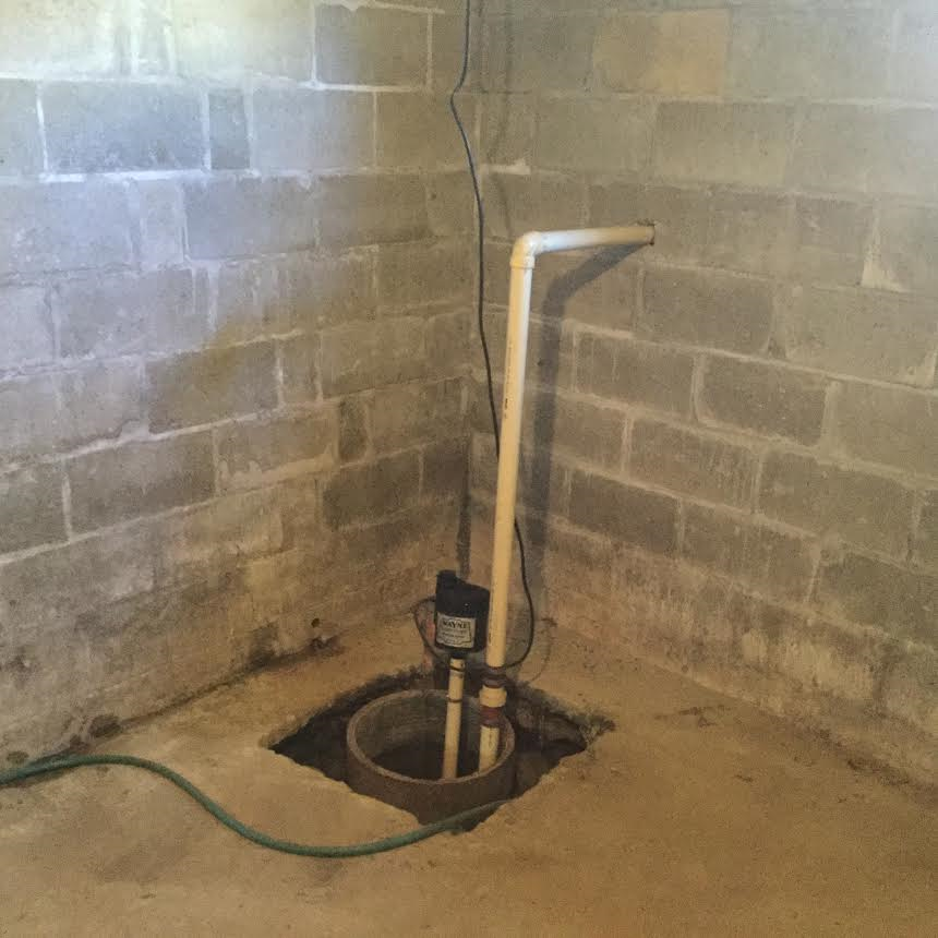 faulty sump pump